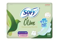 سوفي فوط صحية نسائية بزيت الزيتون كبيرة عدد 56 حبة...