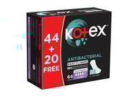 كوتكس فوط يومية مضادة للبكتيريا عبوة 64 فوطة