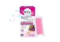 فيت شرائح شمعية للبشرة العادية للساقين والجسم 20 ق...