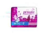 برايفت فوط نسائية سوبر ماكسي بالاجنحة كبير عدد 50...