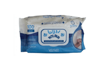 رولانا مناديل اطفال بالماء النقي 100 منديل 0743