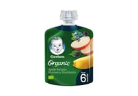 جربر غذاء اطفال عضوي اجاص تفاح موز عبوة 90جرام