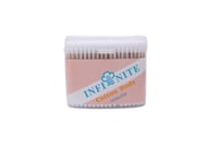 انفنتي اعواد اذان خشبي عبوة 300 حبة