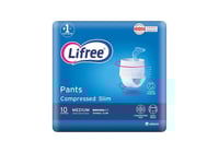 ليفري حفاضات مسنين كلوت وسط (M) عبوة 10 حبه