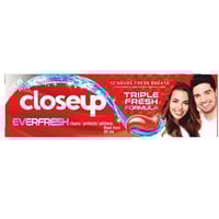 كلوس اب معجون أسنان انتعاش ثلاثي أحمر حار 25مل