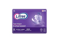 ليفري حفاضات مسنين شريط لاصق كبير جداً (XL) عبوة 1...