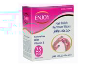 انجوي مناديل مزيل مناكير 25 منديل