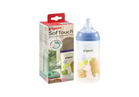 بيجون سوفت تتش رضاعة بلاستك زخرفة دب 240مل