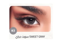 ايكو عدسات يومية SWEET GRAY رقم 3