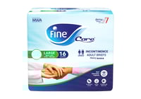 فاين كير حفاضات بالغين كبير عبوة 16 حفاضة