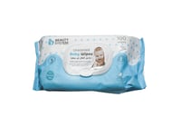 بيوتي سيستم مناديل اطفال غير معطر 100حبه