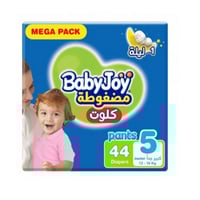 بيبي جوي حفاضات اطفال رقم 5 كلوت عدد 44 حبة