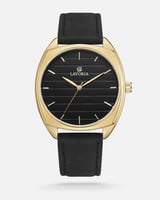 ساعة رجالية جلد بتصميم كلاسيكي