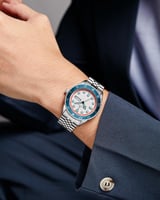 ساعة رجالية بسير ستيل فاخر