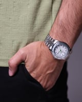 ساعة رجالية بسير ستيل فاخر