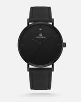 ساعة رجالية جلد بتصميم كلاسيكي