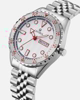 ساعة رجالية بسير ستيل بفاخر