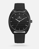 ساعة رجالية جلد بتصميم كلاسيكي