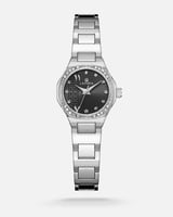 ساعة نسائية ساحرة بلون فضي