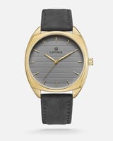 ساعة رجالية جلد بتصميم كلاسيكي