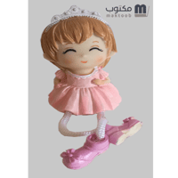 دمية طفلة بتاج