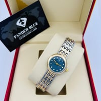 ذهبي فضي أزرق