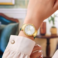 ذهبي سير اخضر ميناء أبيض