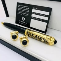 زخرفة أسود ذهبي