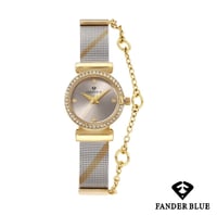 ذهبي فضي رمادي