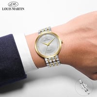 ذهبي فضي أبيض