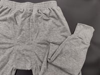 بيجامة كم طويل شتوي رجالي - دروش رصاصي فرو