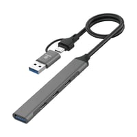 تحويلة تايب سي USB للجوال واللابتوب 4 في 2