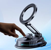 حامل هاتف مغناطيسي للسيارة بتصميم شفط