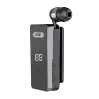 سماعة اذن لاسلكية قابلة للسحب مع ميكروفون مناسبة ل...