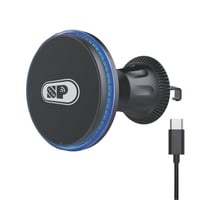 حامل جوال للسيارة يدعم الشحن اللاسلكي بتقنية الماج...