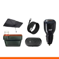 بكج العناية بالسيارة تحكم – حماية + تنظيم + شواحن