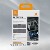 شاحن سيارة سبون الذكي بقوة 50 واط