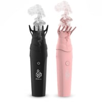 مبخرة شعر الكترونية متوفرة بلونين الاسود والوردي