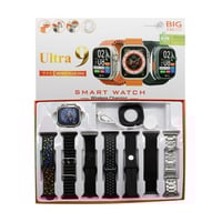 ساعة ULTRA مع 7 اساور مع اطار