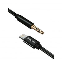 وصلة Aux للايفون ماركة SPON قماش 2 متر