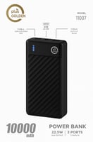 عرض باوربنك مع 2 شاحن و 4 كيابل