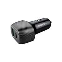 شاحن سيارة بمنفذين PD - USB قوة 38 W ماركة SPON