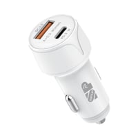 شاحن سيارة سريع بمنفذين PD - USB 38W