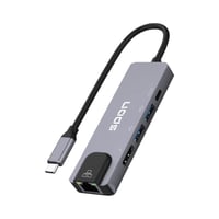 تحويلة تايب سي HD 5x1 للجوال واللابتوب