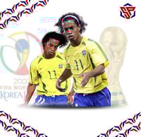 تيشيرت ساحر السامبا (رونالدينهو) بنهائي كأس العالم...