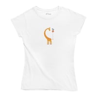 تيشيرت بتصميم زرافة مع بلونة وعصفور - 1345