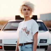 تيشيرت بتصميم جمل بزينة عربية - 1333