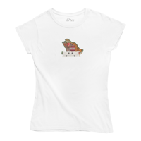 تيشيرت بتصميم يوم التأسيس السعودي - SN0037