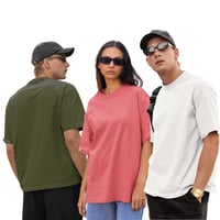 تيشيرت أوفر سايز ستايل كوري قطن عالي الجودة (عدد 3...