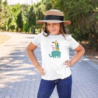 تيشيرت بتصميم حيوانات ظريفة - 1348